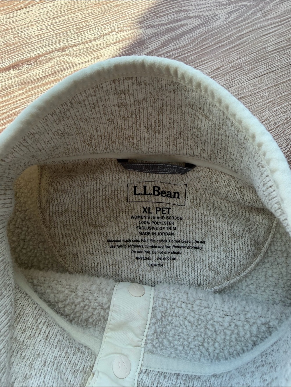 Fleece pullover - Picture 3 of 6